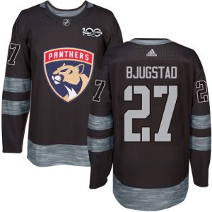 Lapsille NHL Florida Panthers Pelipaita Nick Bjugstad #27 Authentic Musta 1917-2017 100th Anniversary